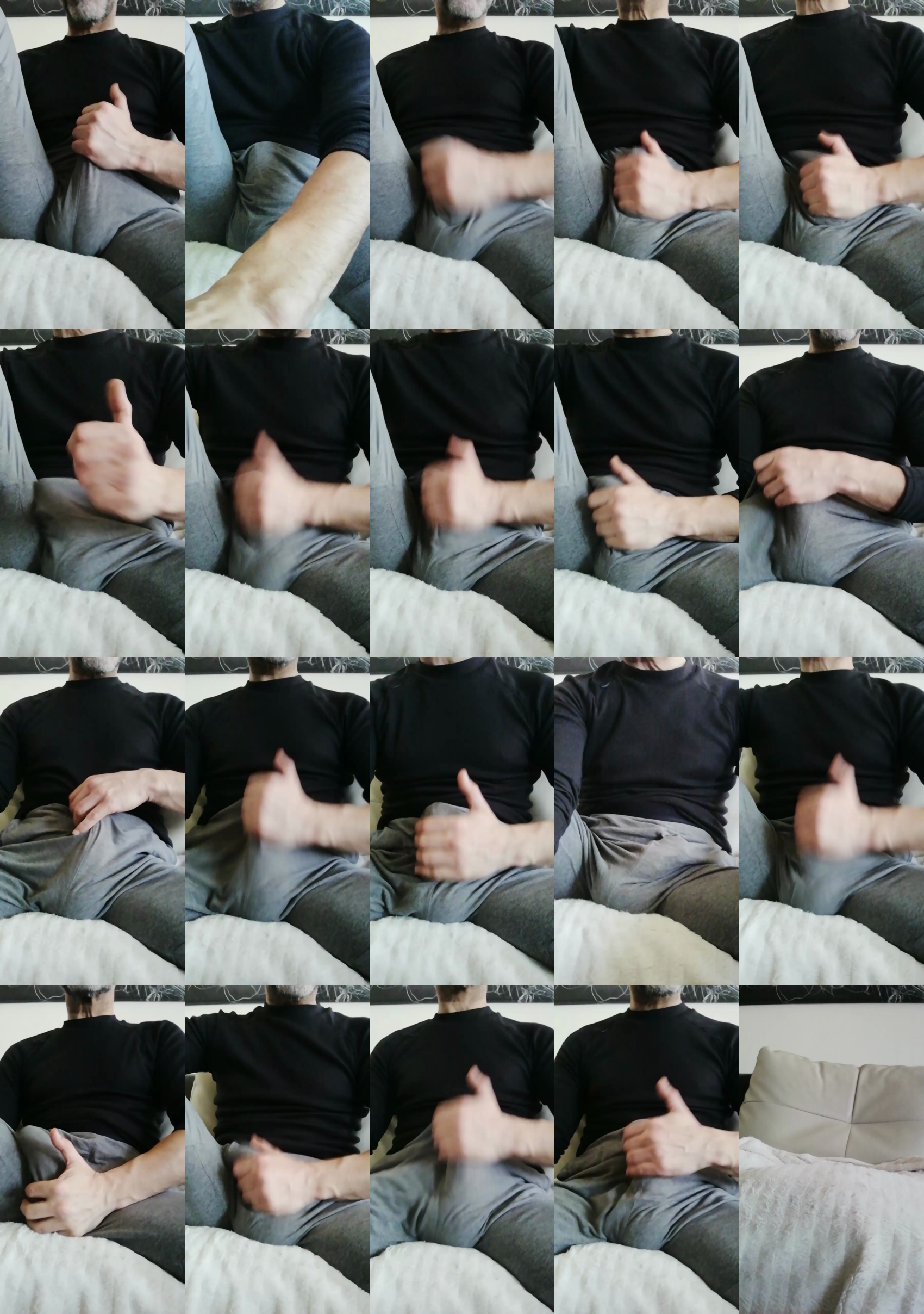 Moreno1970  24-03-2022 Recorded Video kissing