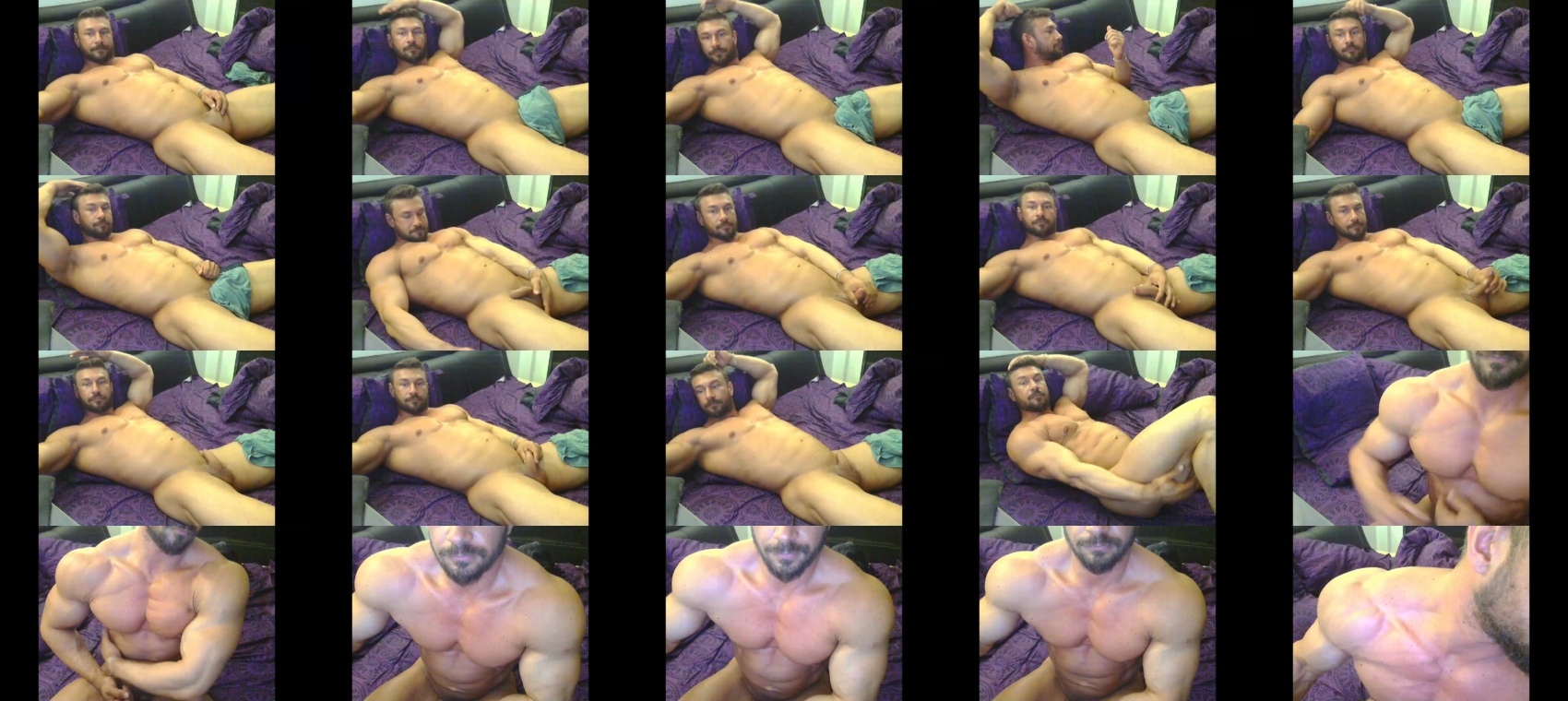 muscularkevin21  25-03-2022 video Topless