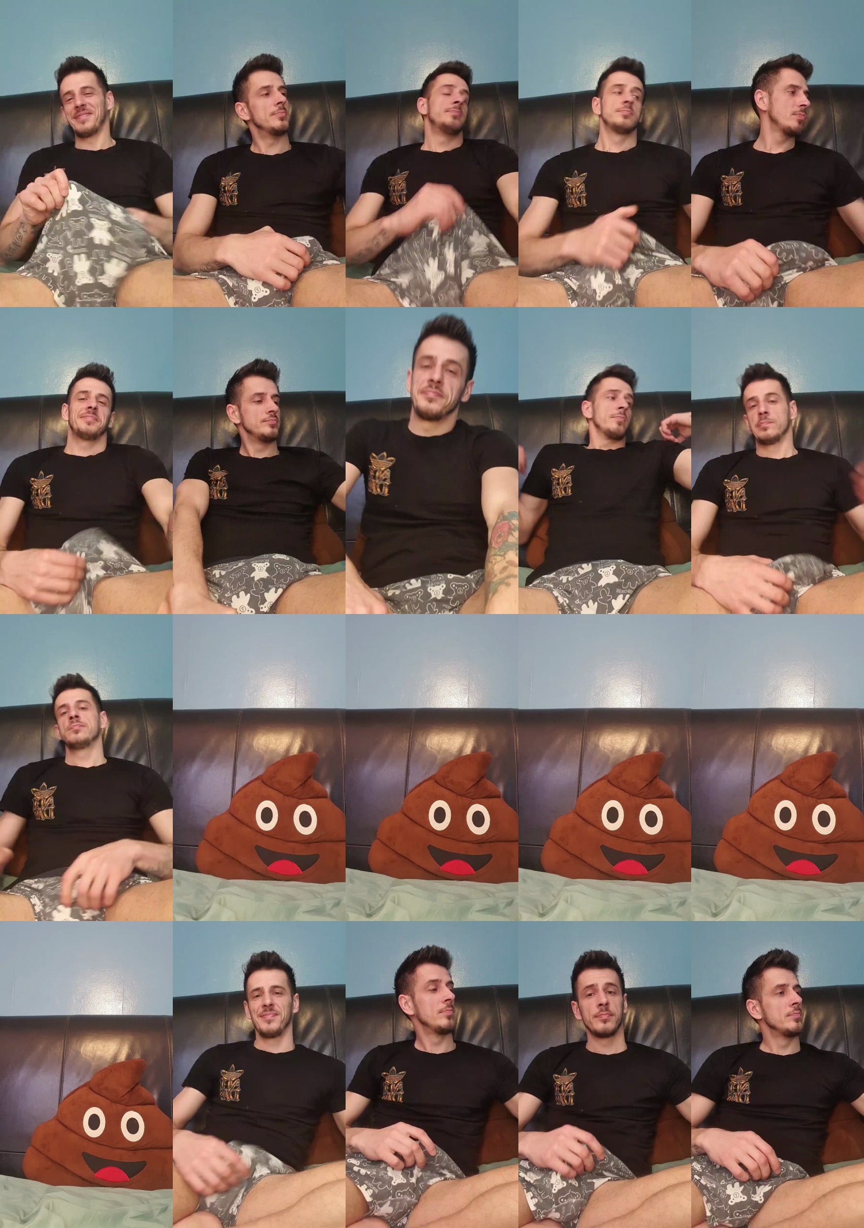 PlayB0yGuy  09-04-2022 Recorded Video kissing