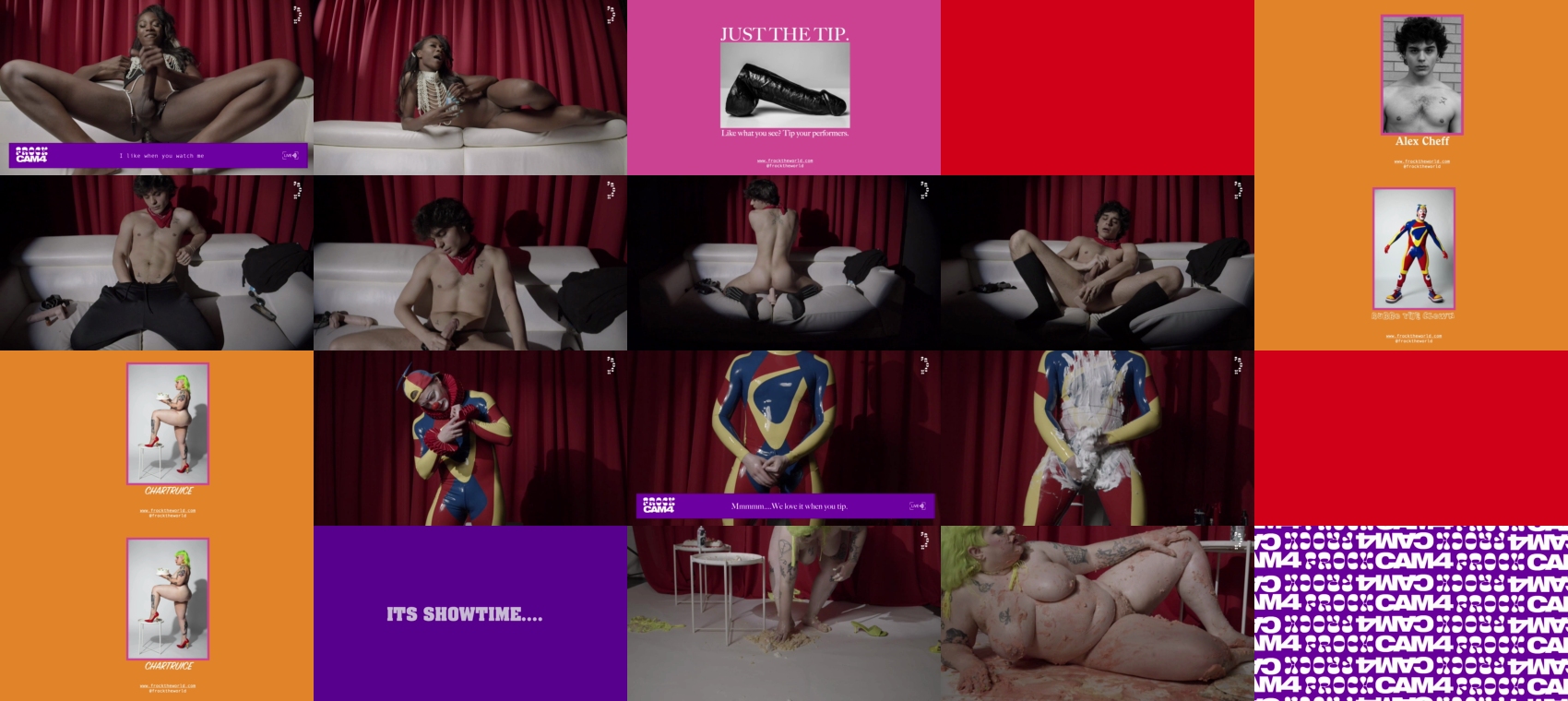 frocktheworld  06-05-2022 Recorded Video Topless