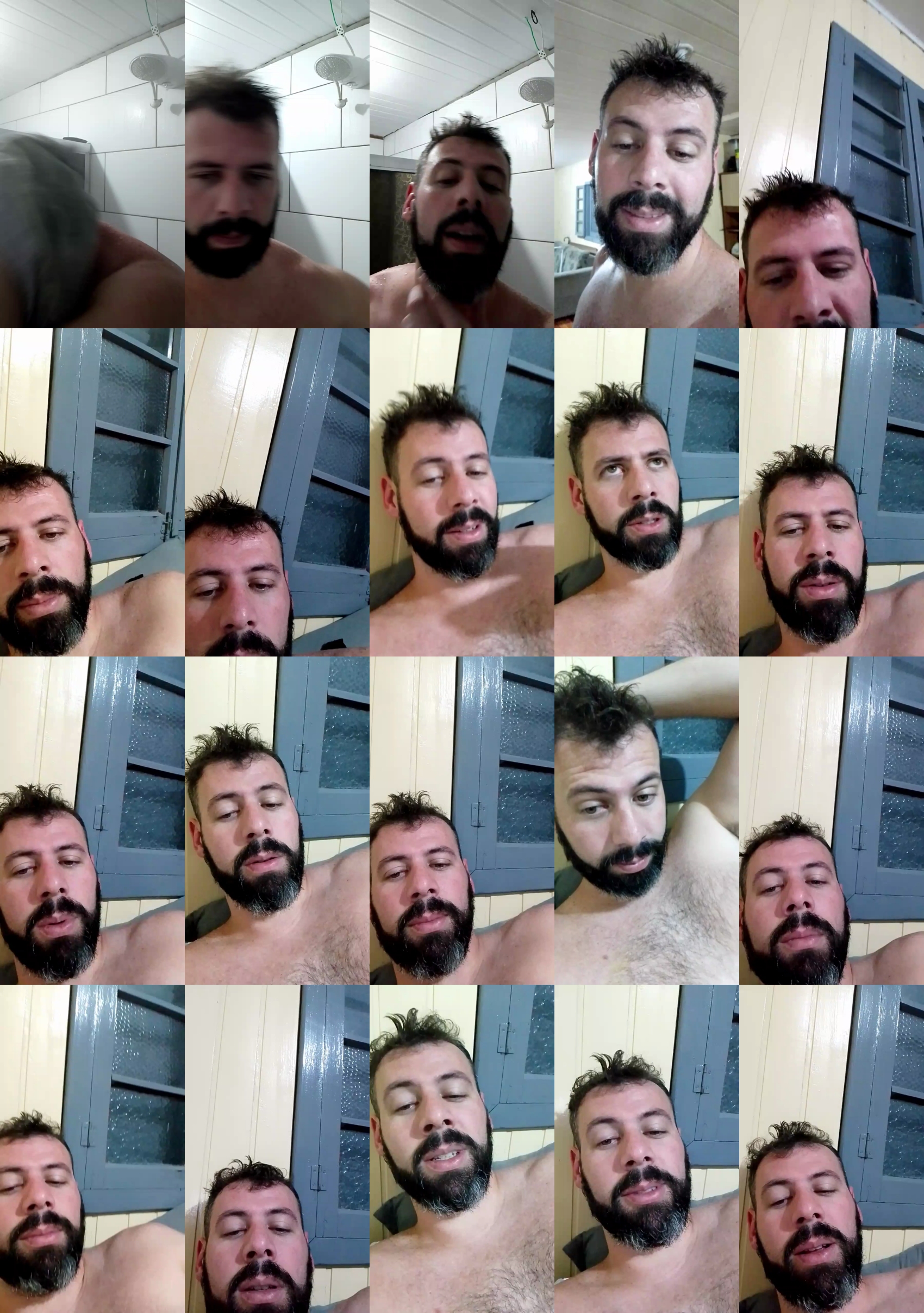 Barbudo195  10-05-2022 Recorded Video handsome