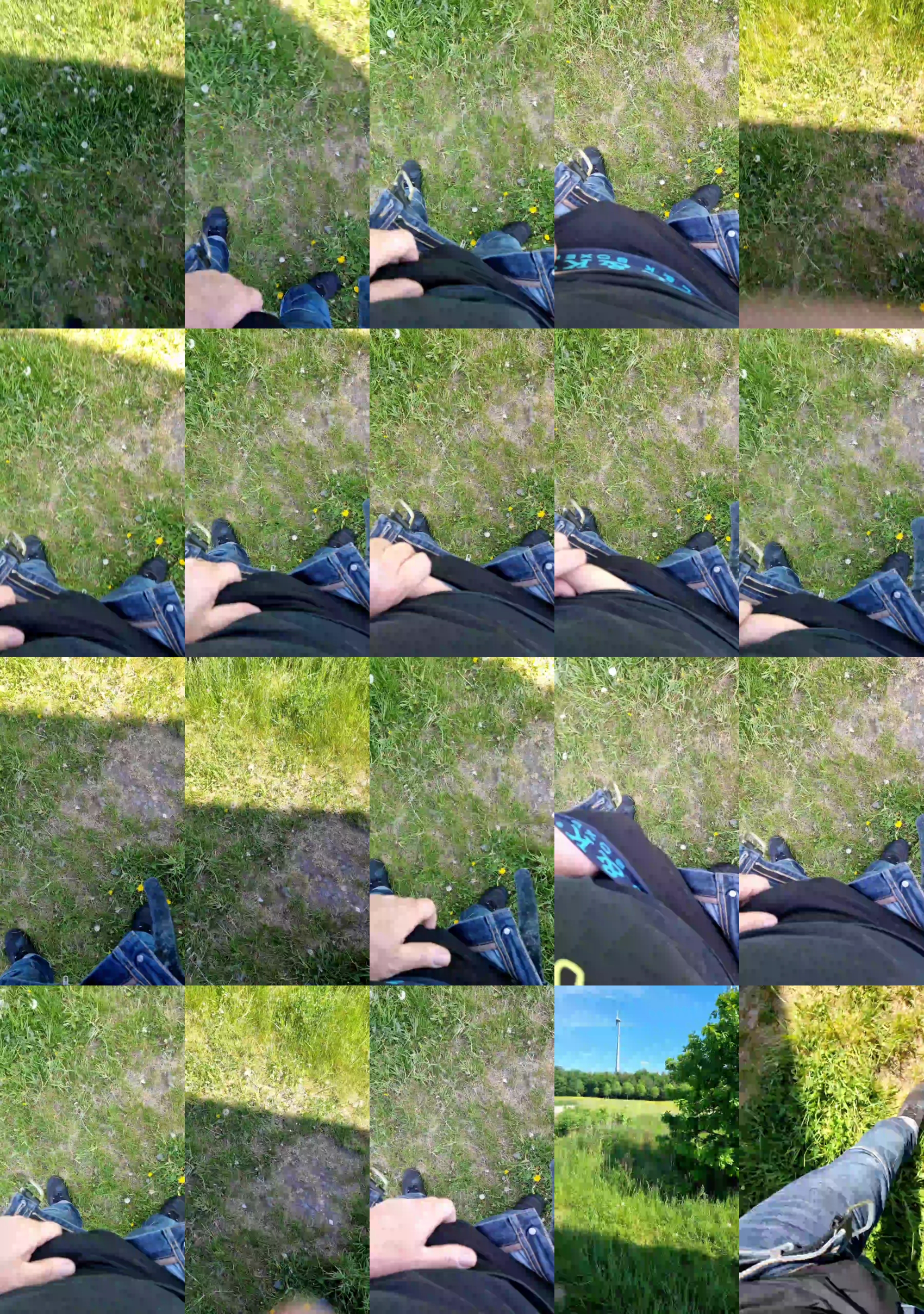 Outdoorgeil1  14-05-2022 Recorded Video striptease