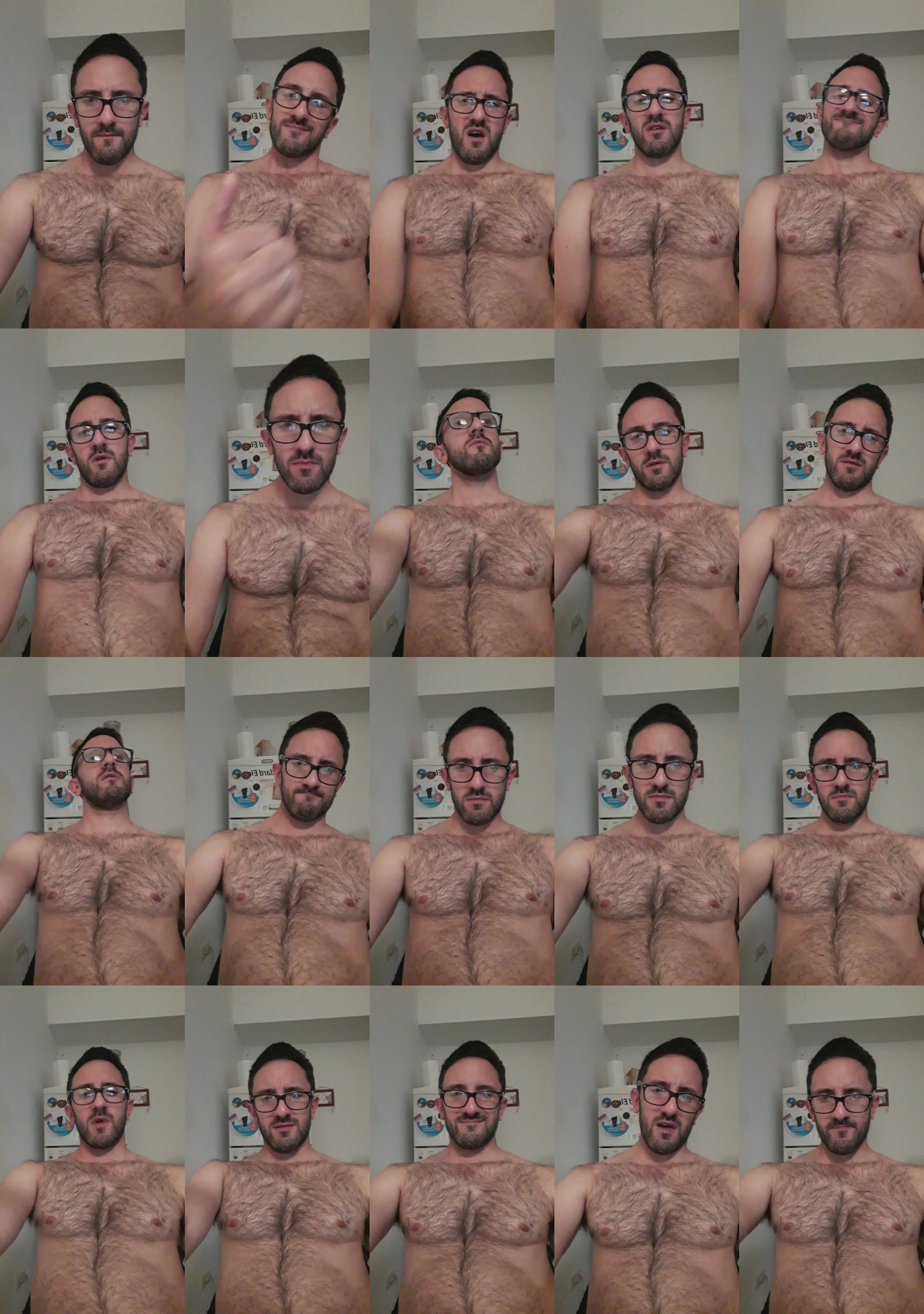 georgehairy80  21-05-2022 Recorded Video nude