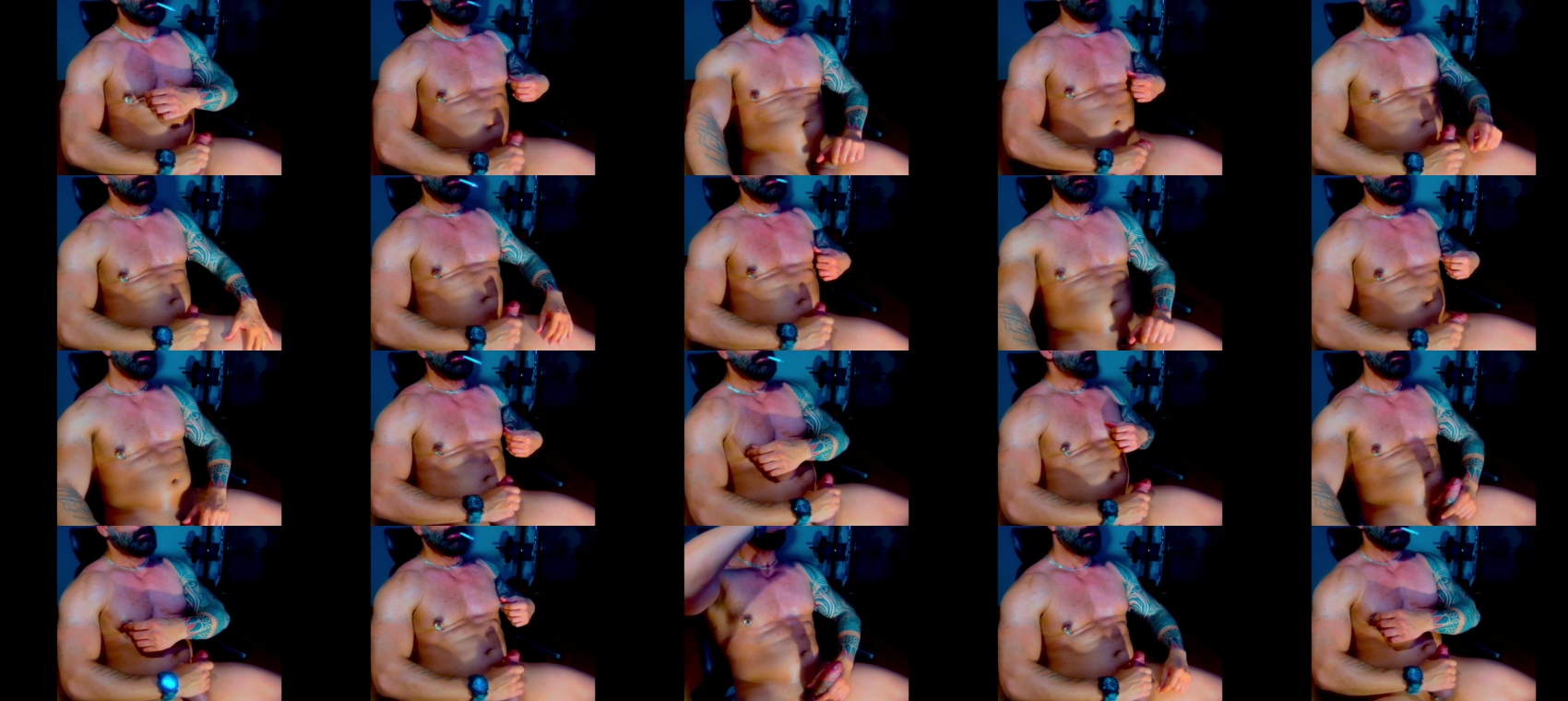 musclesmokerfun  05-06-2022 Recorded Video handsome