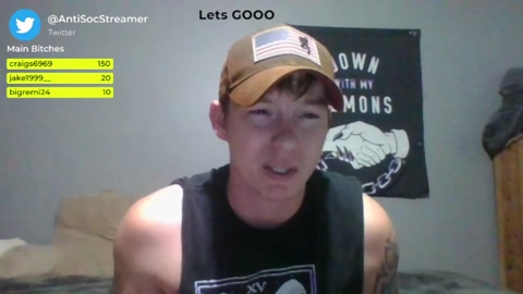 antisocialstreamer  29-06-2022 video sexy