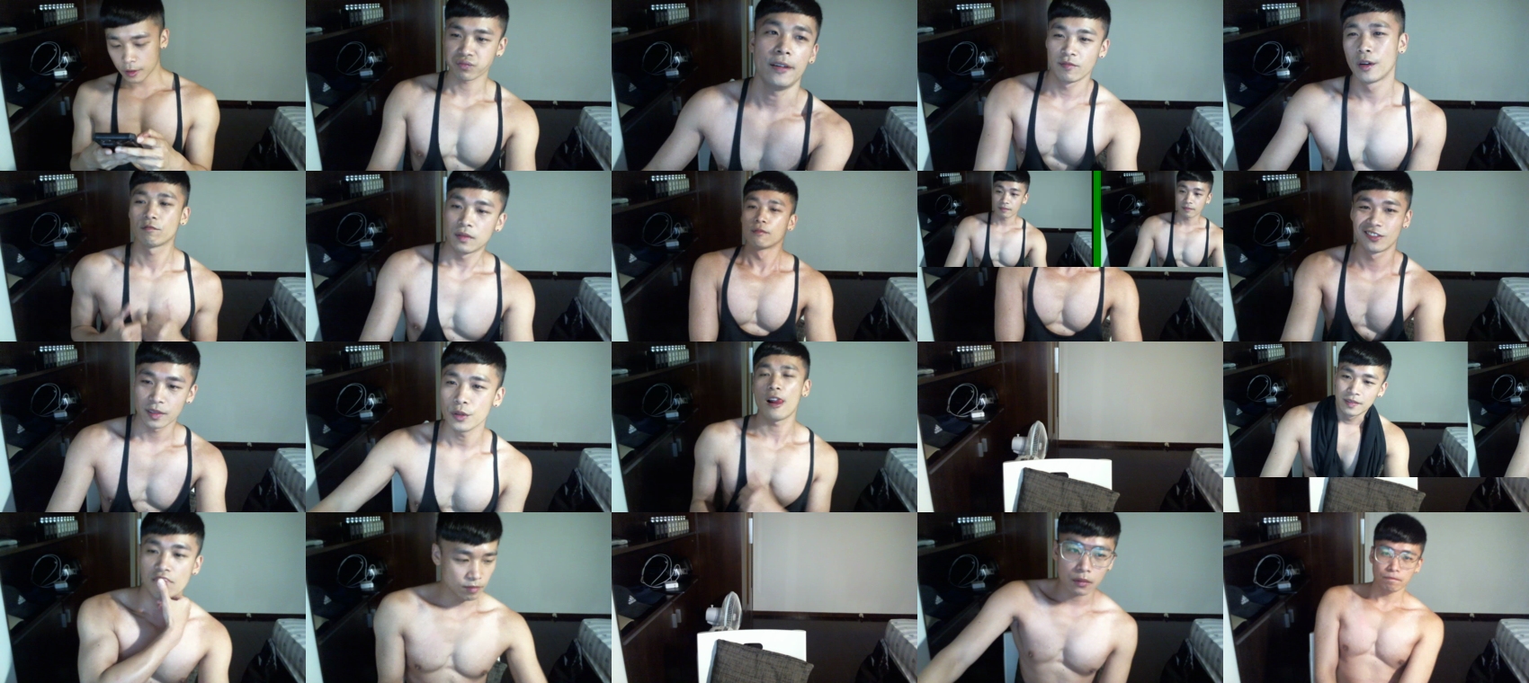 kaohsiu  01-07-2022 Recorded Video Topless