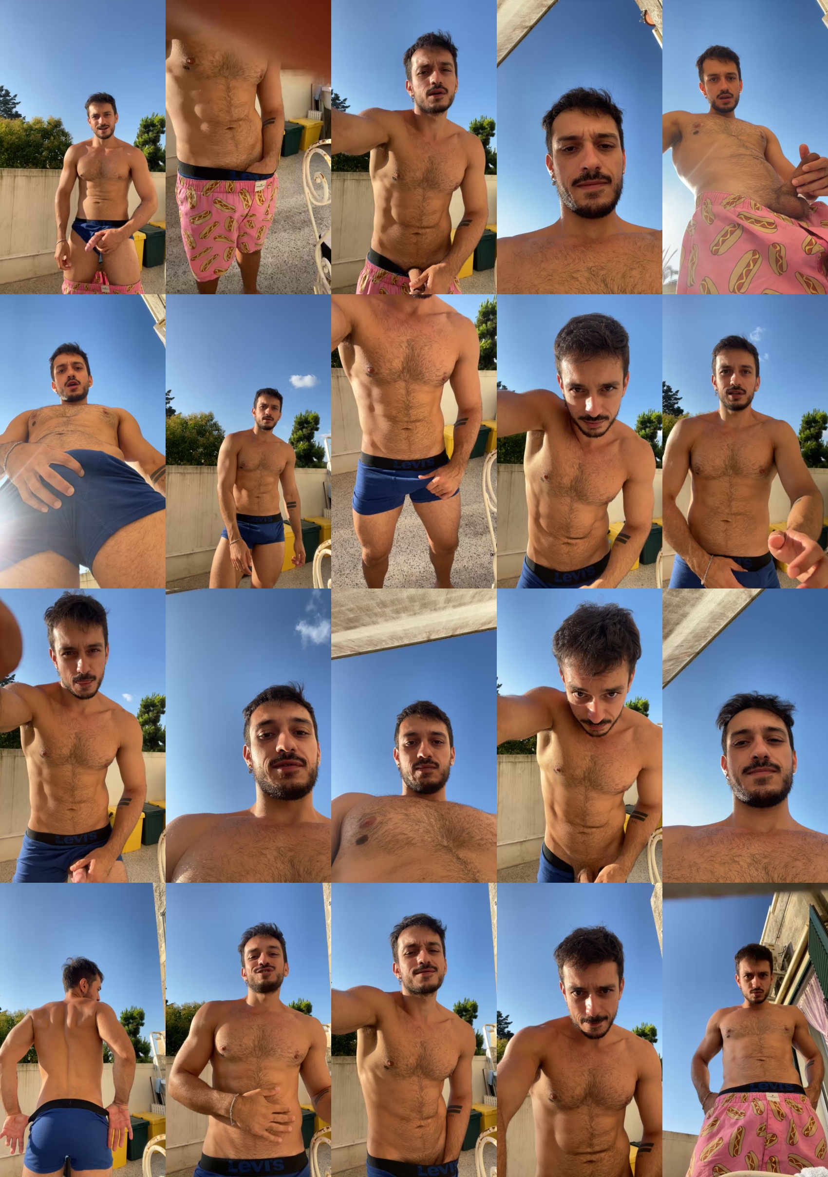 ItaloBrasile  09-07-2022 Recorded Video sexymale