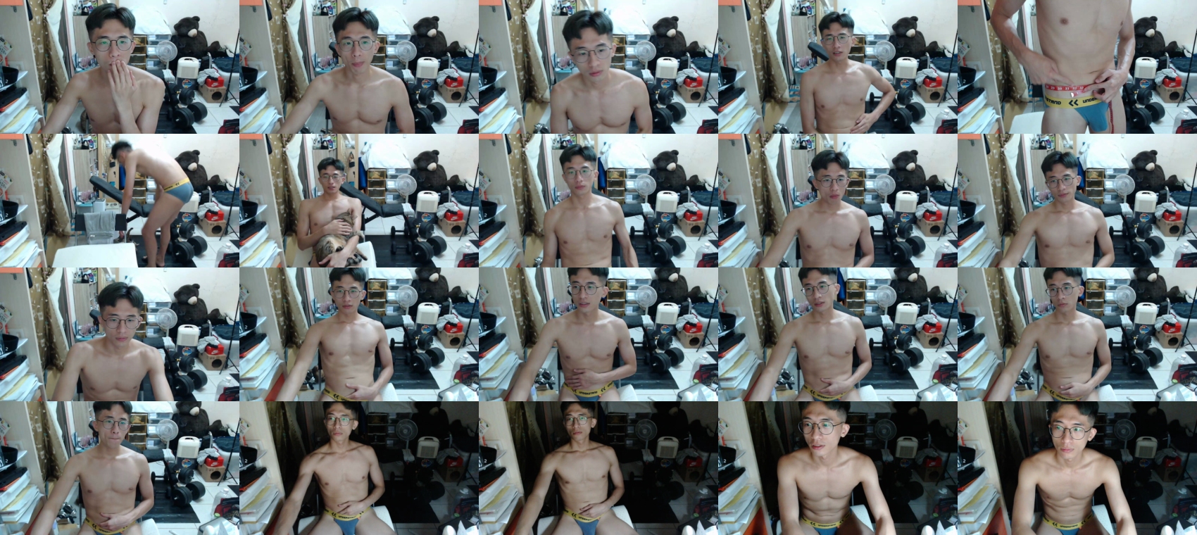 Nick7717  19-07-2022 Recorded Video striptease
