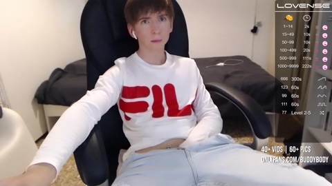 buddybody  01-08-2022 video jackoff