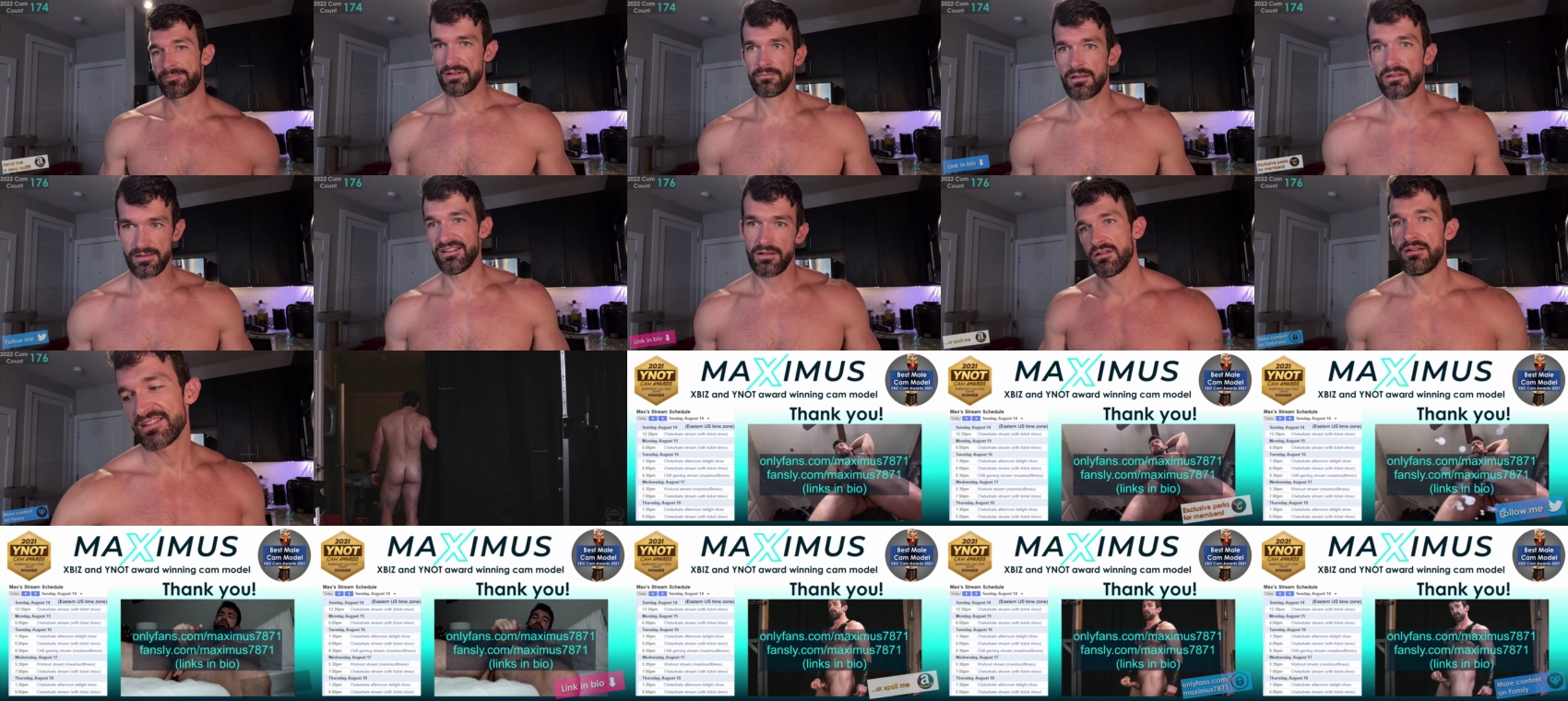 maximus_787  14-08-2022 video strip