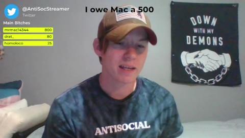 antisocialstreamer  20-08-2022 video lick