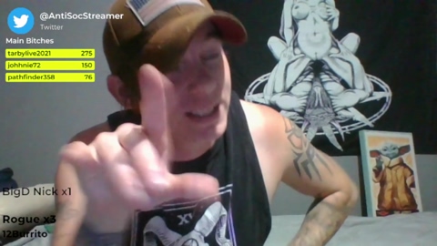 antisocialstreamer  01-09-2022 video hard