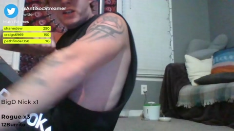 antisocialstreamer  04-09-2022 video kiss