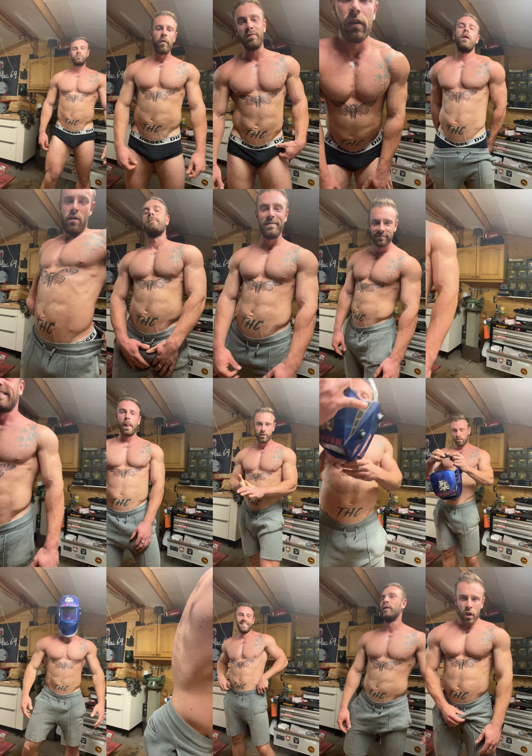 musclehunk97  10-09-2022 Recorded Video bigass