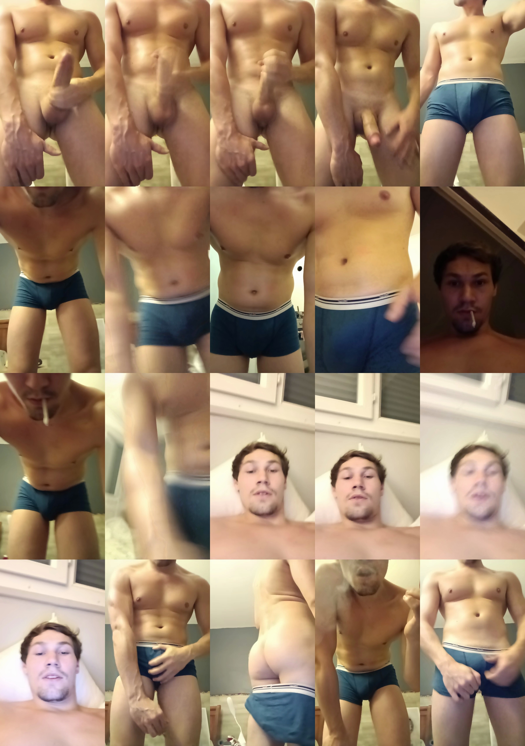 AttractiveMan  25-09-2022 Recorded Video kiss