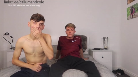 callumandcole  25-10-2022 video Topless