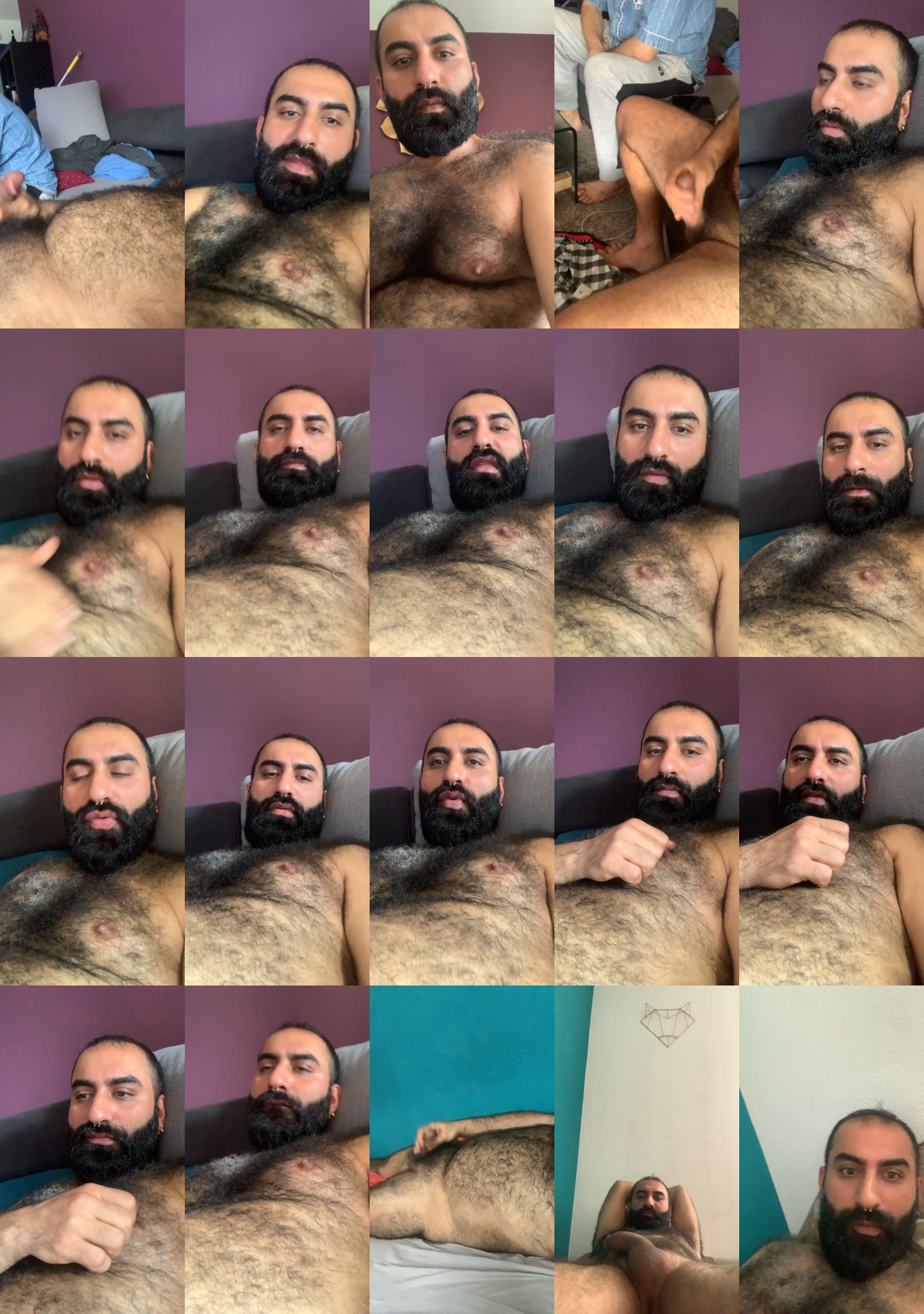 HairyMidEastern  01-11-2022 Recorded Video hard