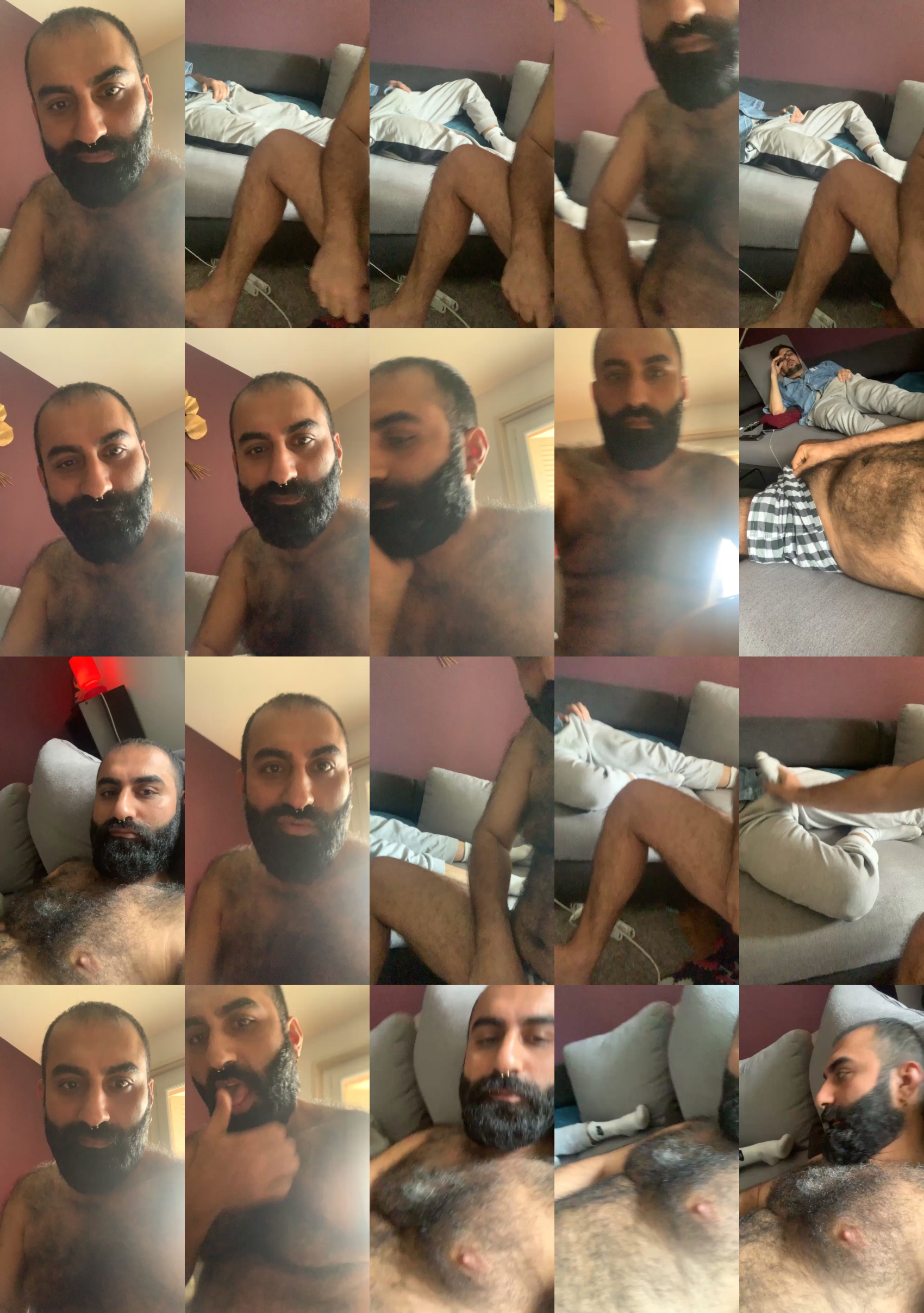 HairyMidEastern  01-11-2022 Recorded Video prettyface
