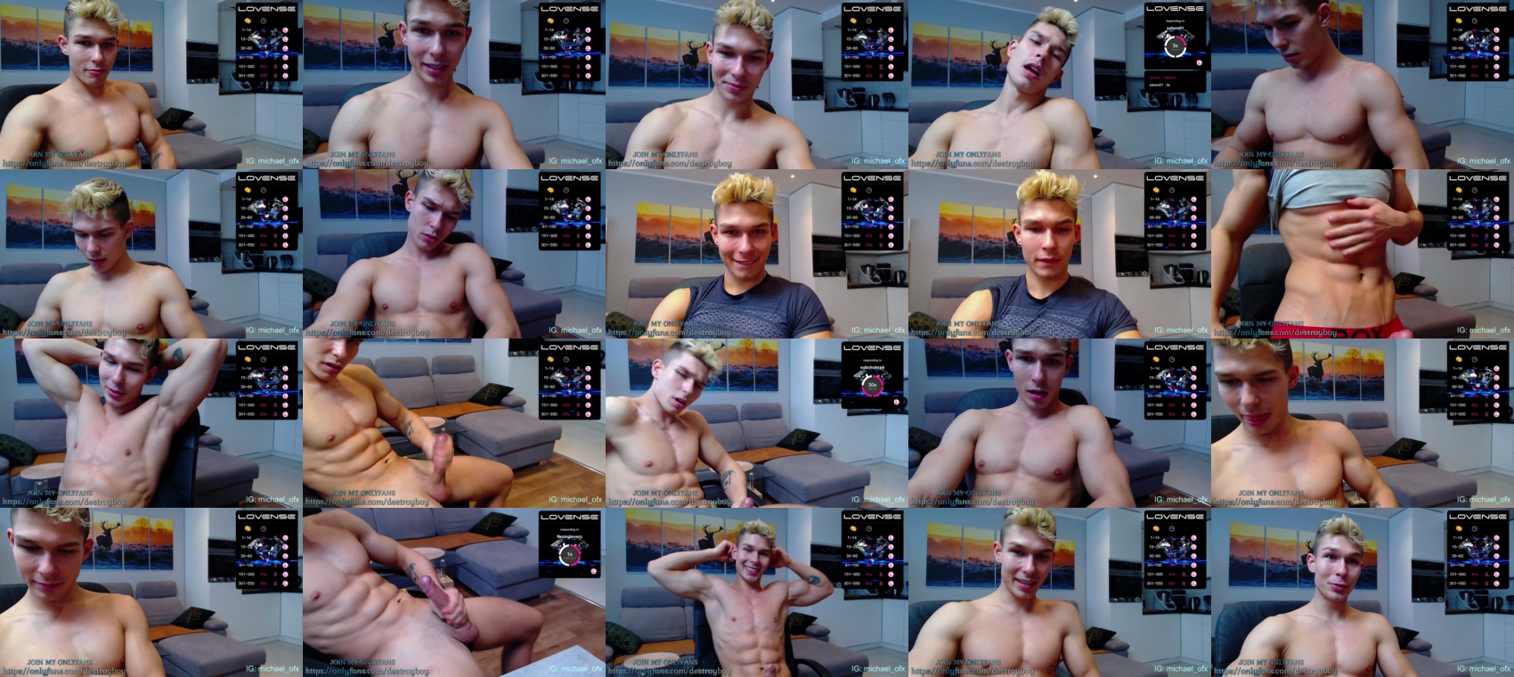 destroy_boy  10-11-2022 video Topless