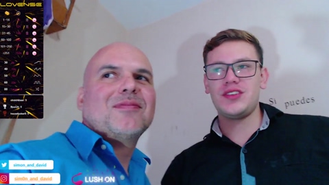 simon_and_dav1d  01-12-2022 Recorded Video sexybody
