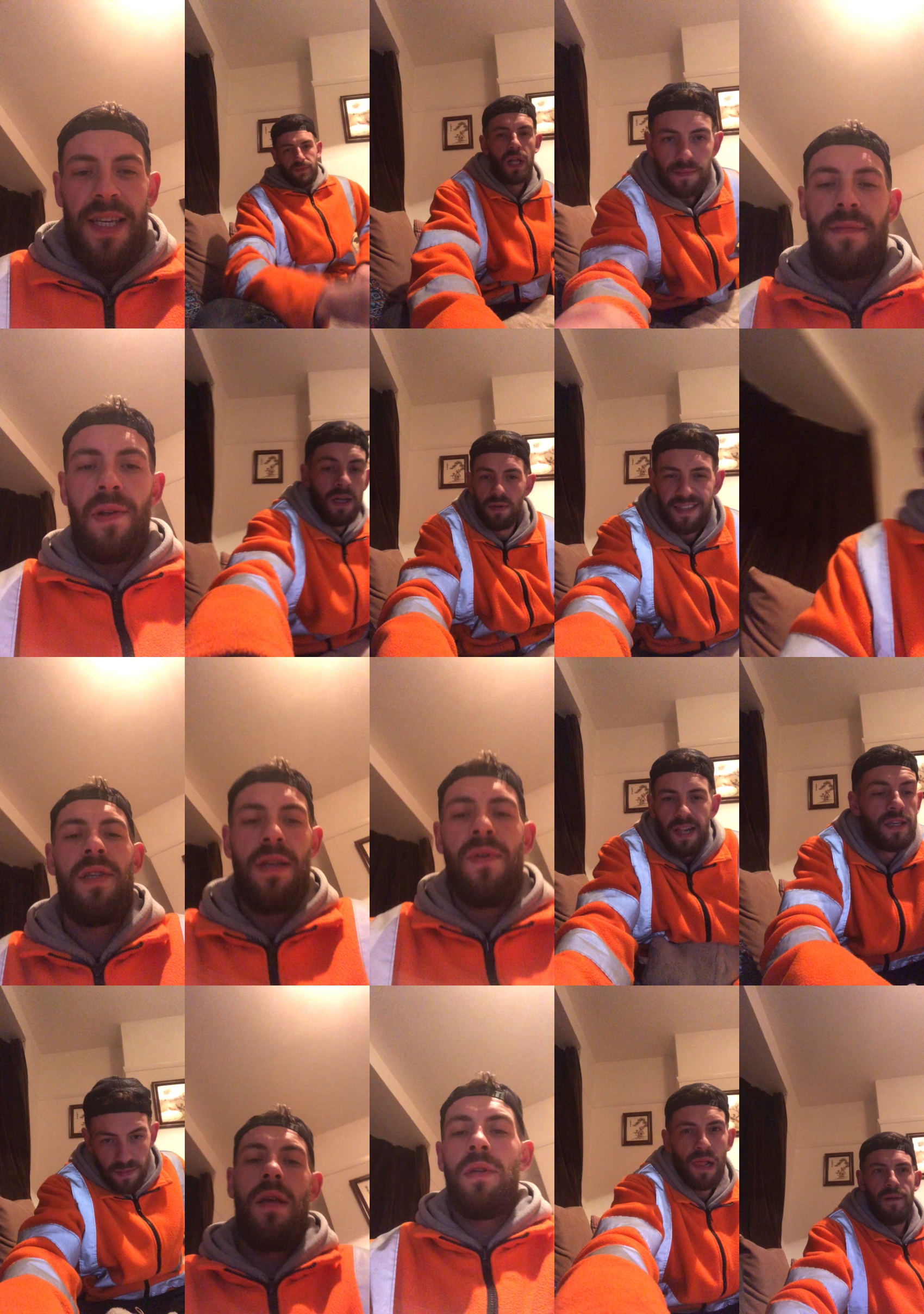 Joshholms  09-12-2022 Recorded Video kiss