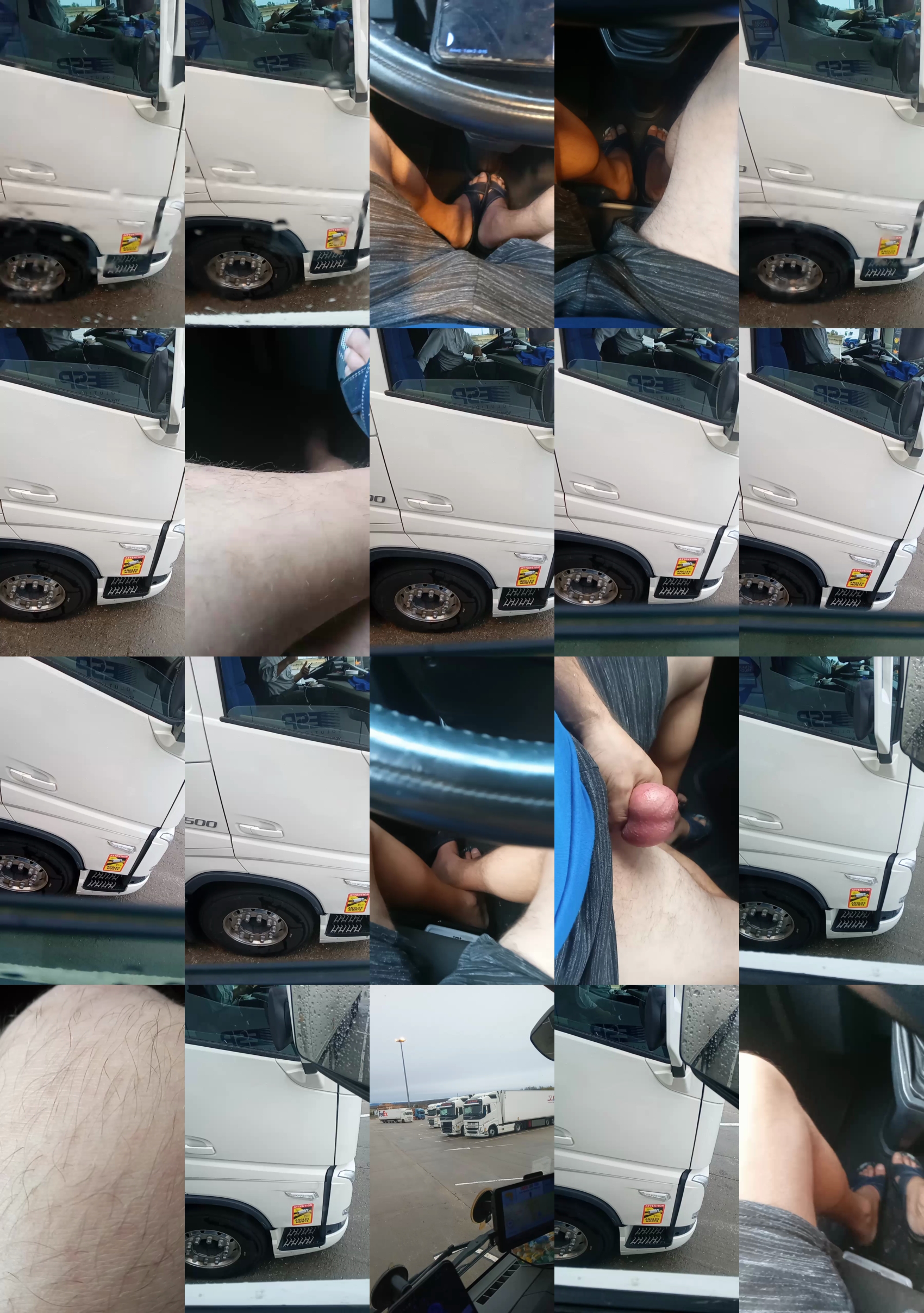 Truck_sex  11-12-2022 Recorded Video handsome