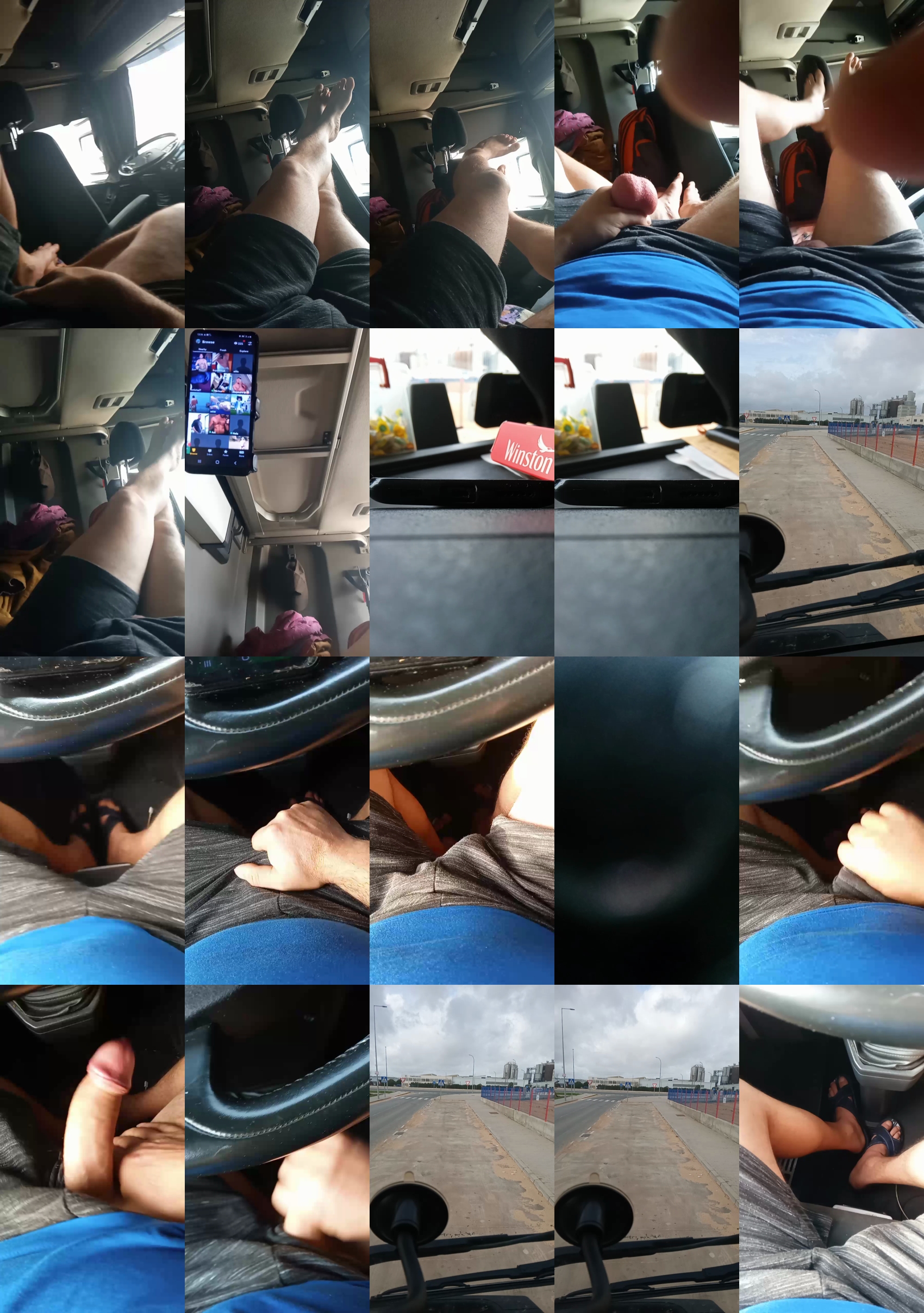 Truck_sex  12-12-2022 Recorded Video jerking