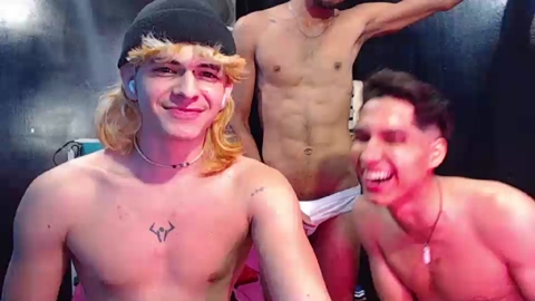 threesome_boys1  19-12-2022 Recorded Video Nude