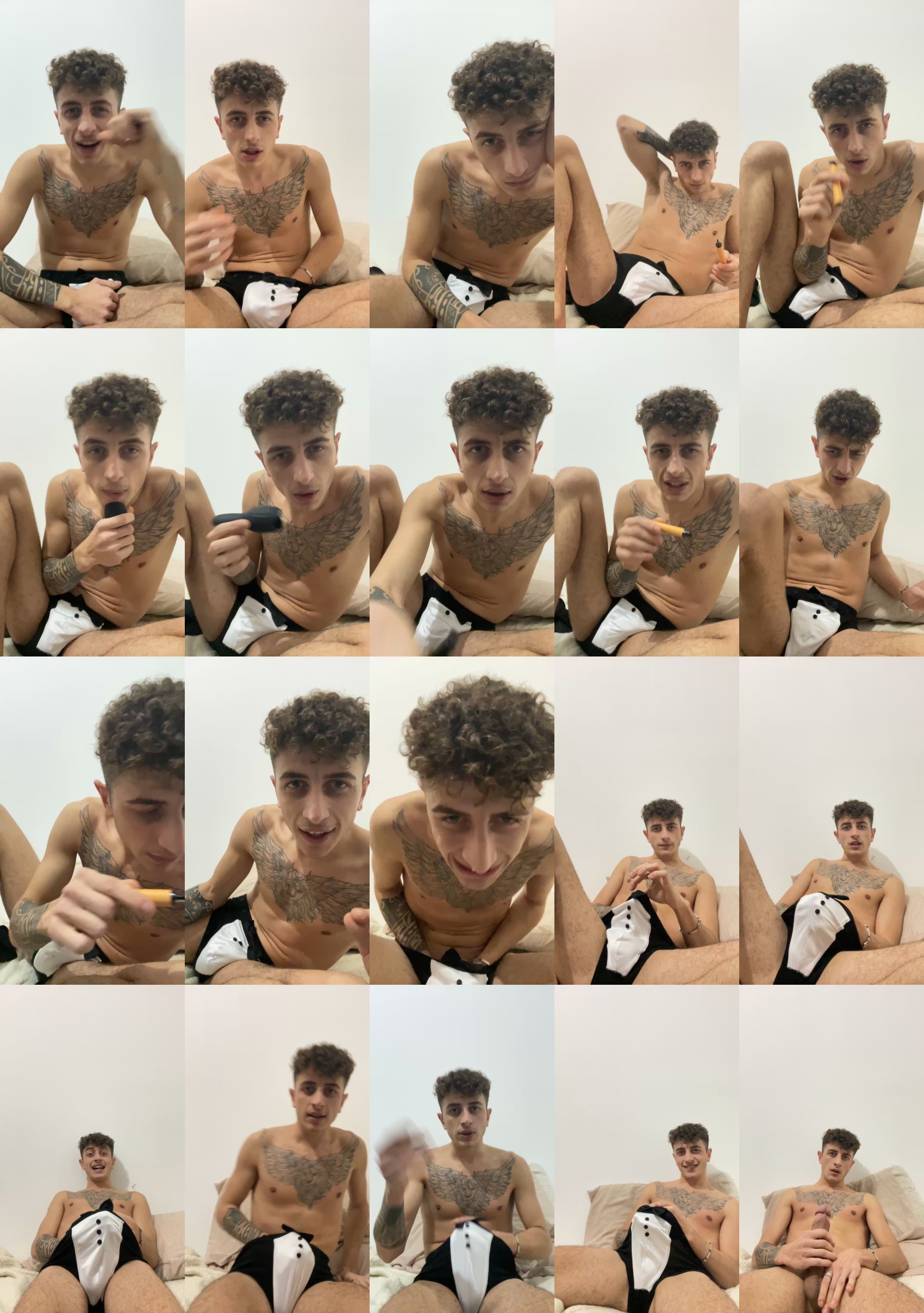 Davideof97  03-01-2023 Recorded Video orgasm