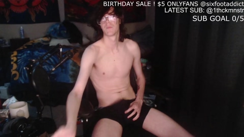 sixfootaddict  05-01-2023 video prettyface