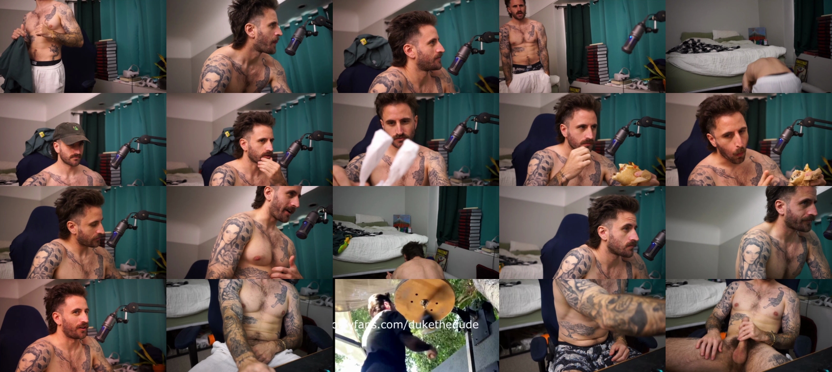 dukethedude  07-01-2023 video Topless