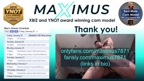 maximus_787  27-01-2023 video sex