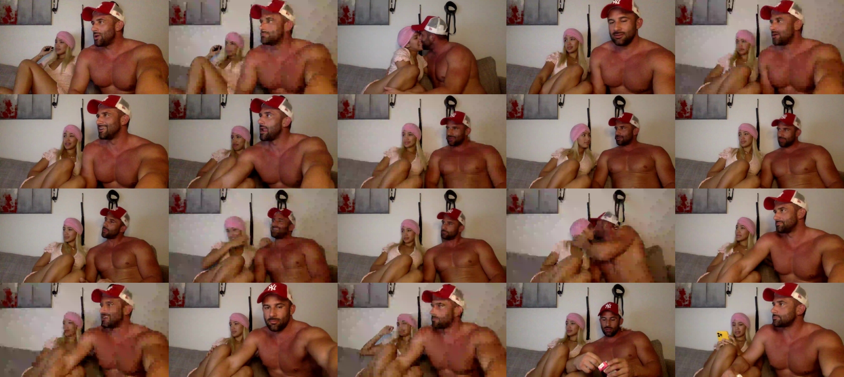 Thefitcouple22  08-02-2023 Recorded Video nude