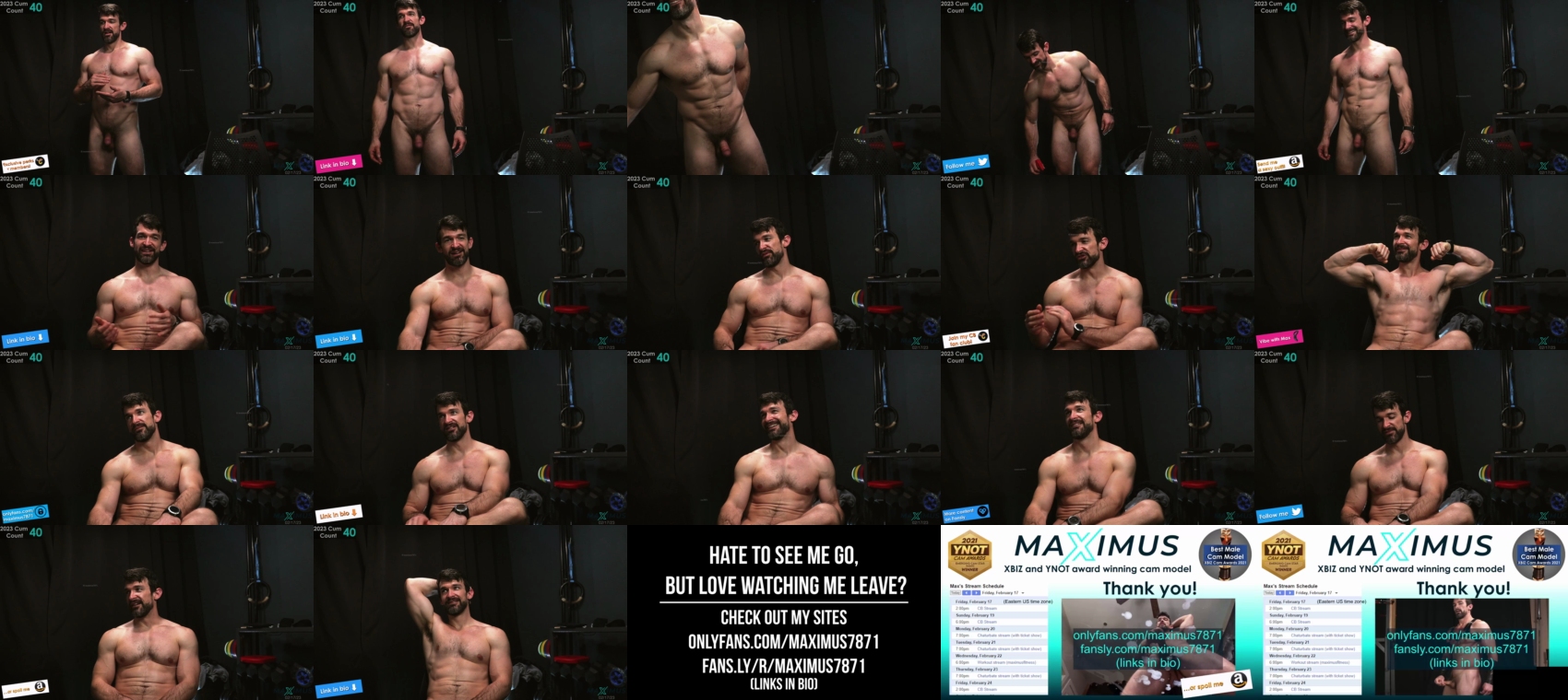 maximus_787  17-02-2023 video Topless