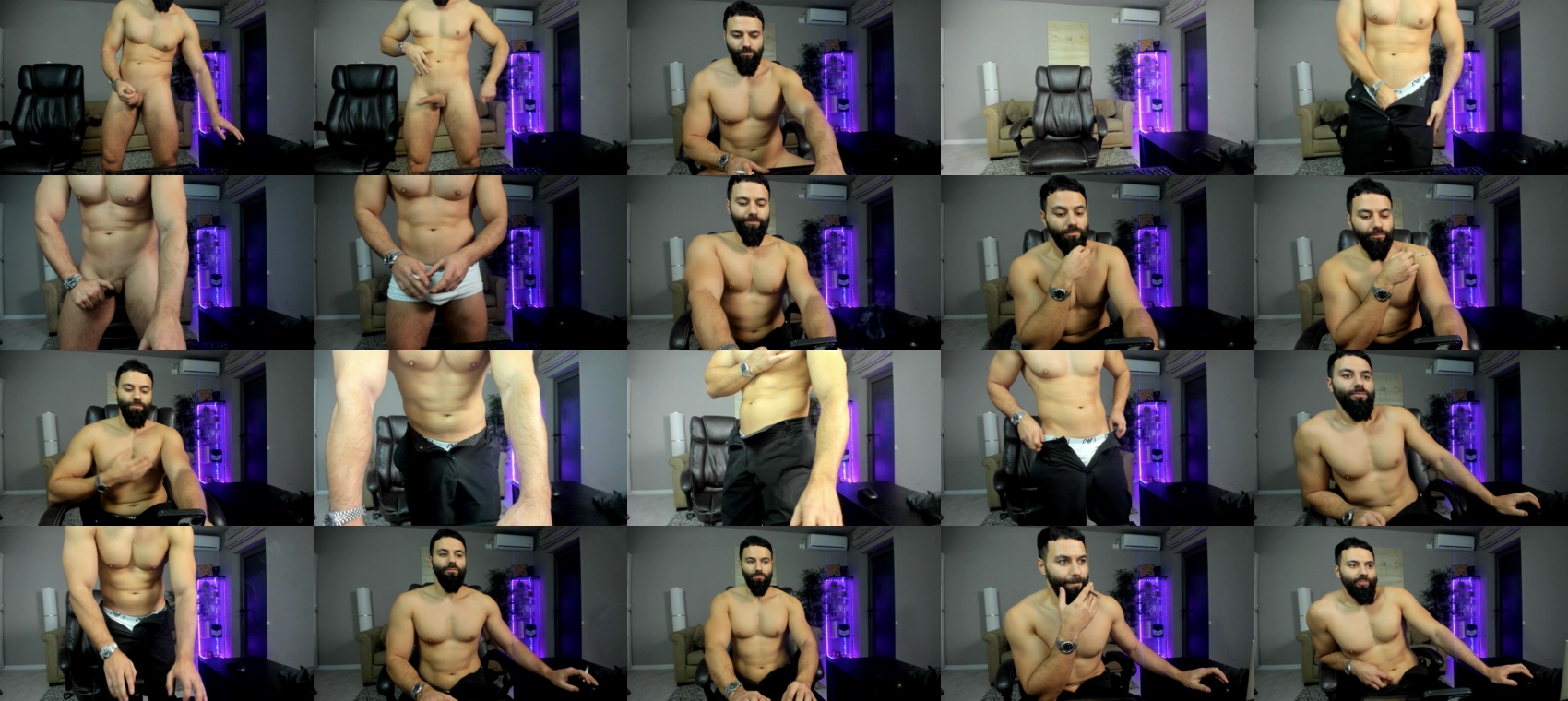 GlennMuscle  02-03-2023 Recorded Video sexyfeet