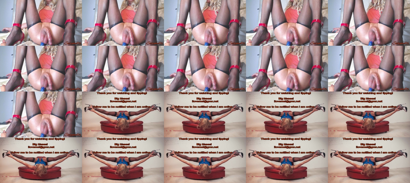 sexymelts  04-03-2023 Trans striptease