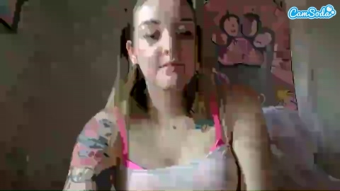 thicc-tattooed-bitch 15-03-2023 Topless CamSoda