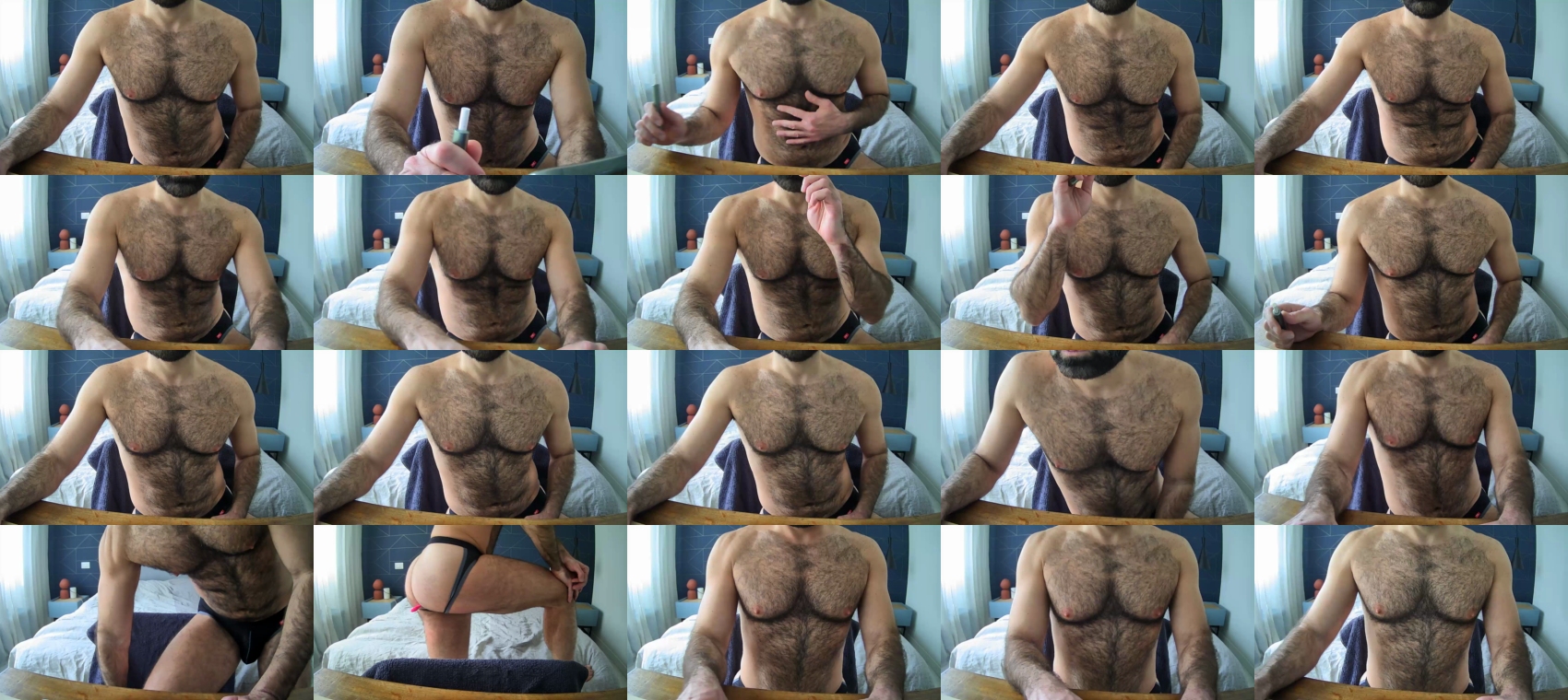 h4hairy  31-03-2023 Recorded Video spank