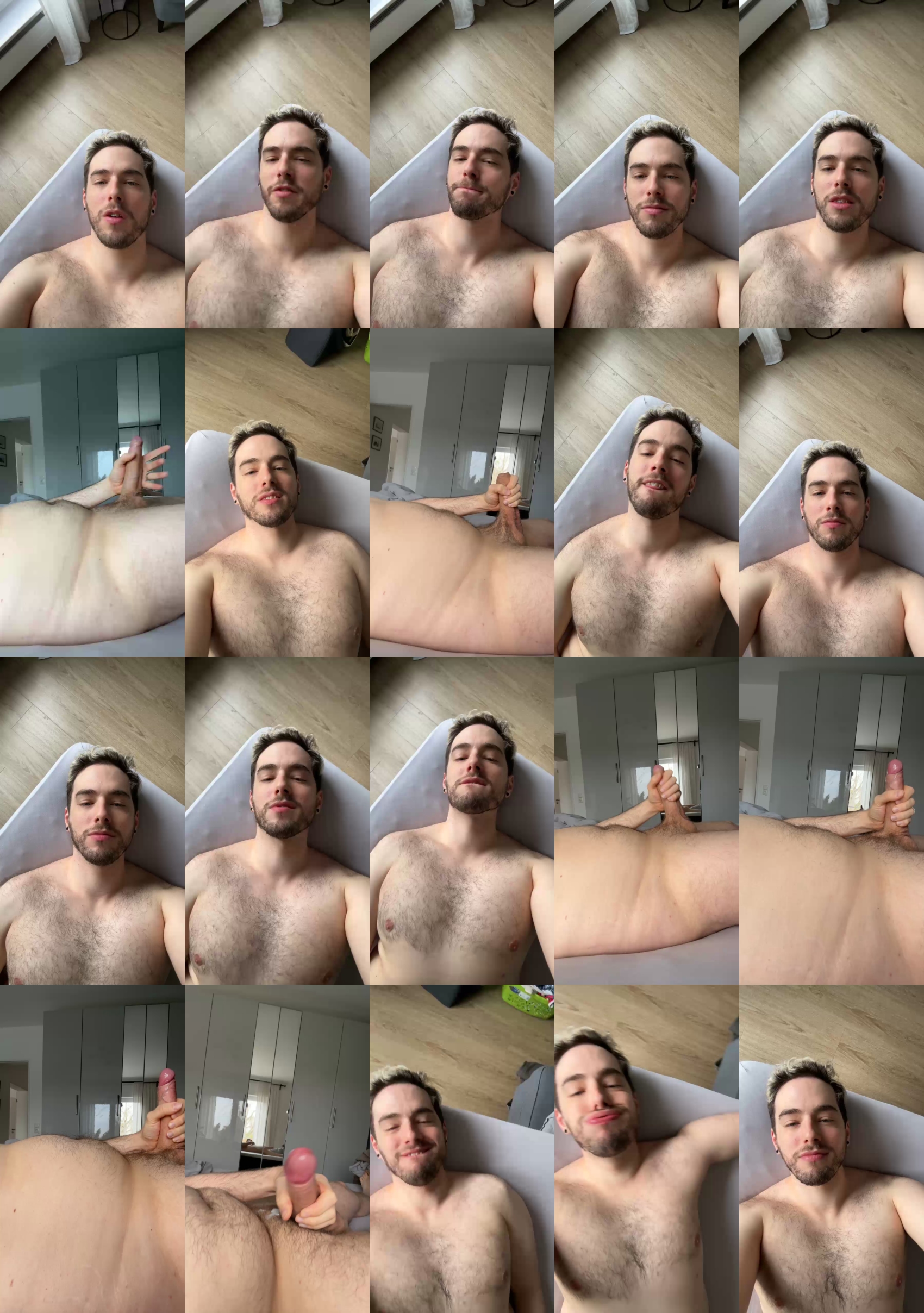 Grybe95  08-04-2023 Recorded Video Topless