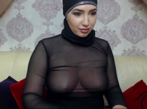 SelmaAzmani  01-07-2018 Recorded Topless