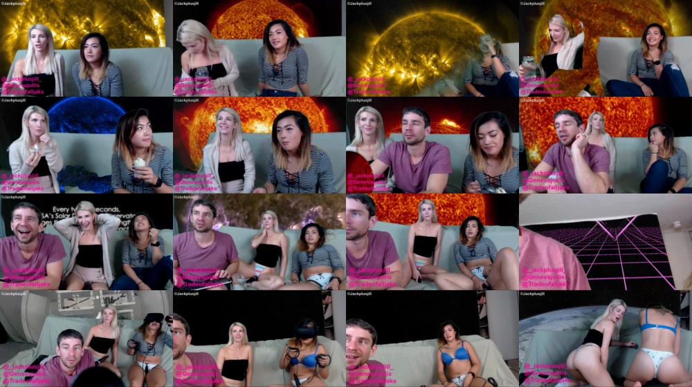 jackplusjill 14-10-2018 Topless Chaturbate Recorded Download.