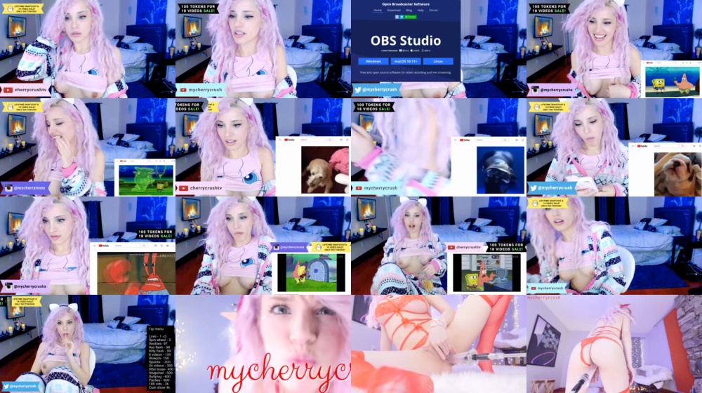 cherrycrush 22-12-2018 Naked  Recorded Video