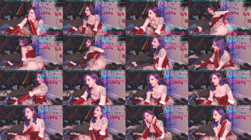 tricky_nymph 25-12-2018 Webcam  Recorded Show