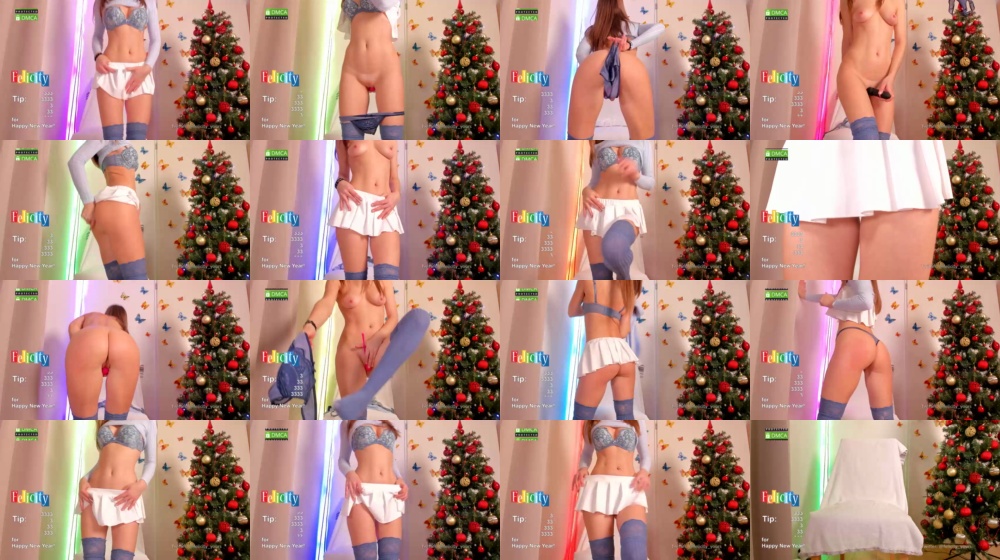 felicity_yours 01-01-2019 XXX  Recorded Topless