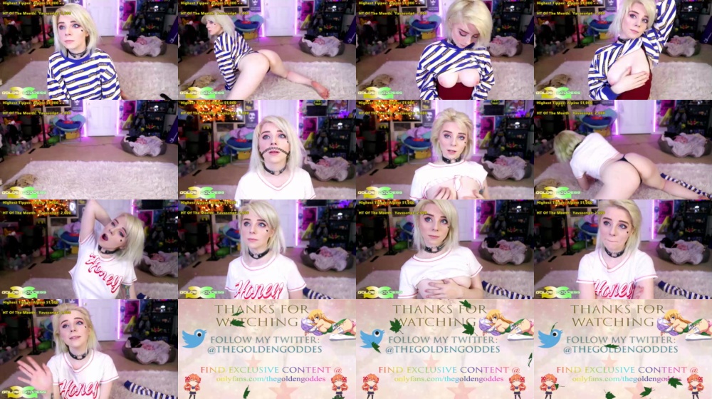 goldengoddessxxx 08-01-2019 XXX  Recorded Topless