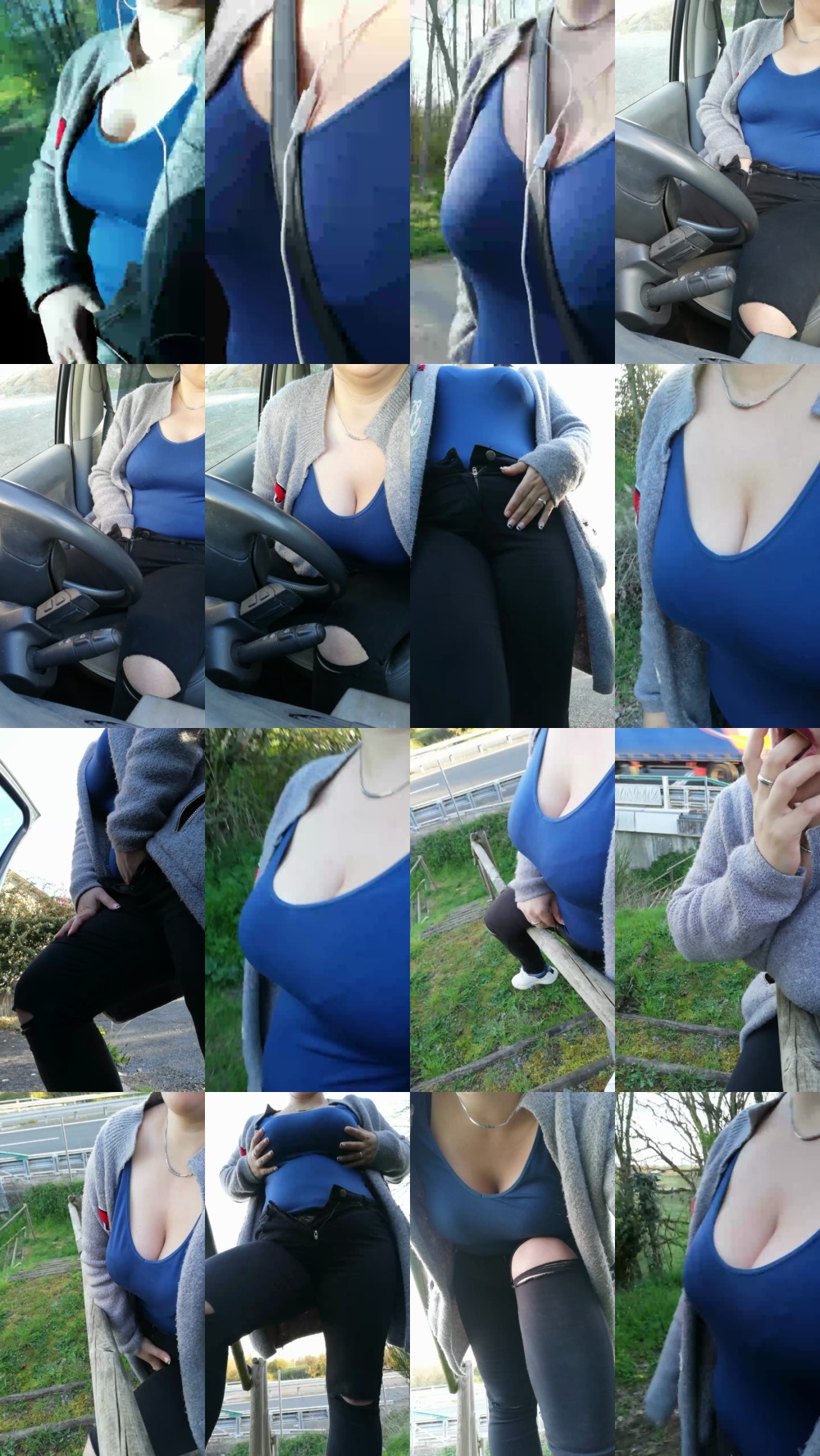 lounasexy 09-04-2019 Topless  Recorded Topless
