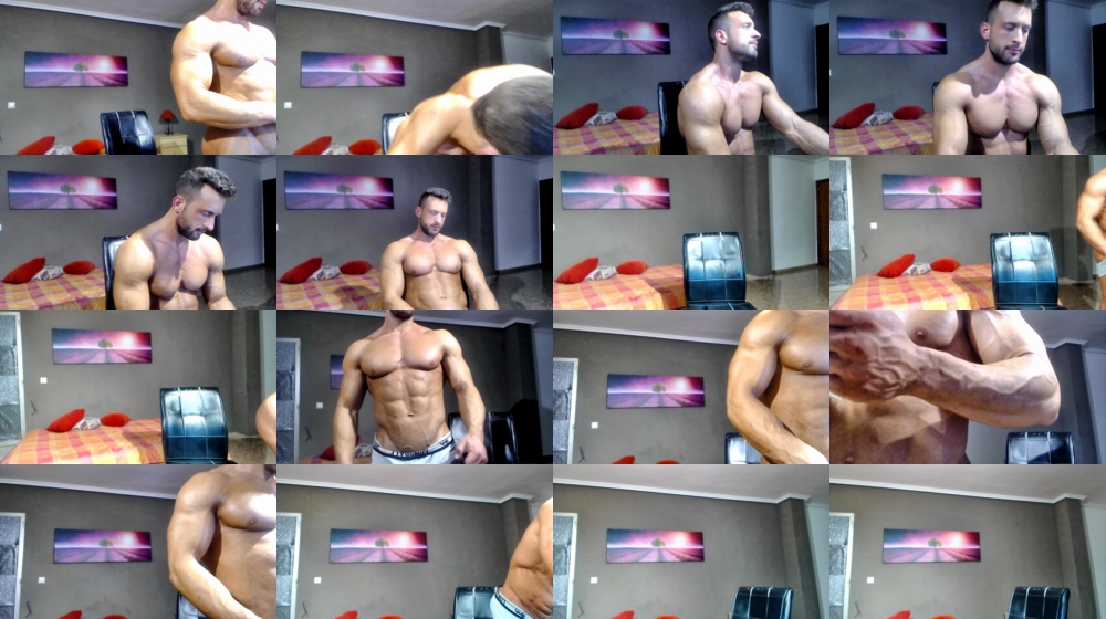 francmuscle 22-04-2019  Recorded Video Naked