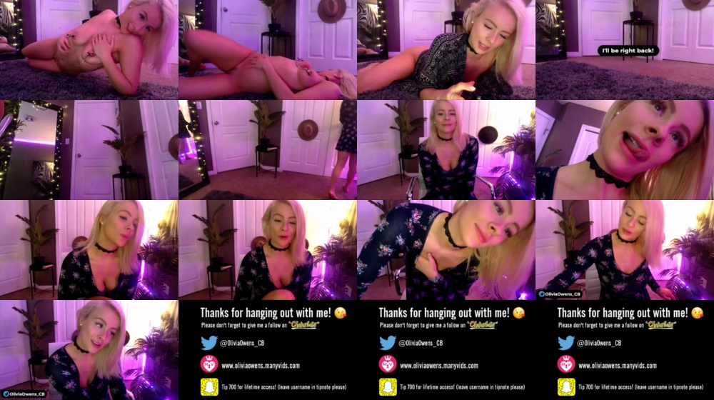 oliviaowens 04-05-2019 Naked  Recorded Toys