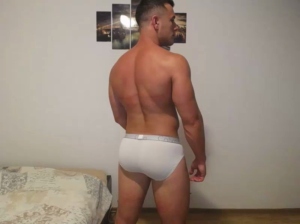 muscleasshot 22-07-2019  Recorded Video Topless