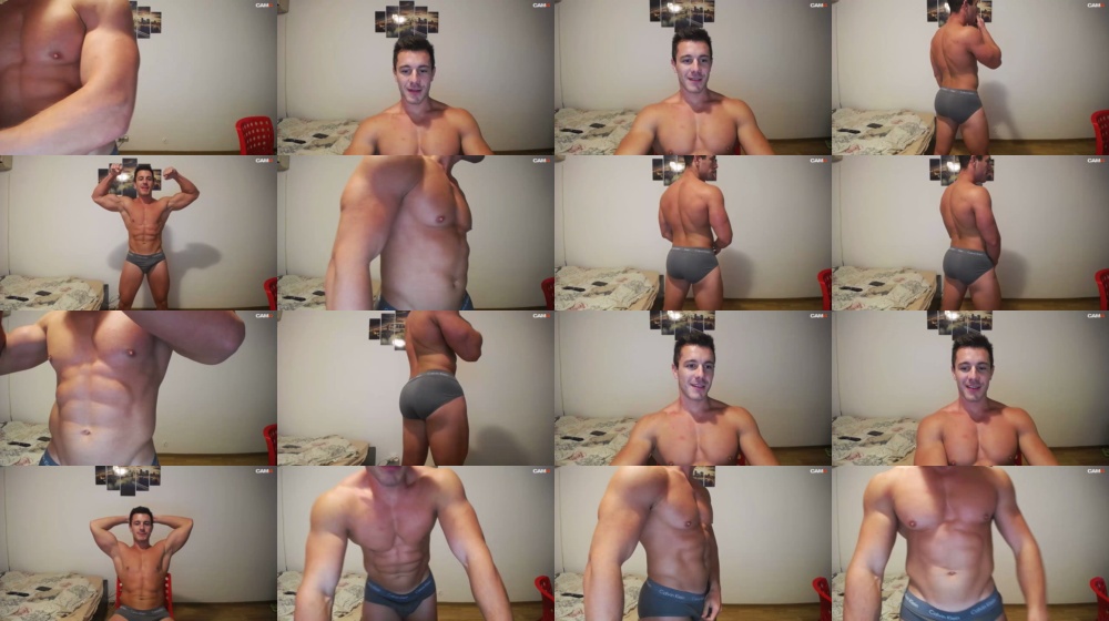 muscleasshot 07-10-2019  Recorded Video Naked
